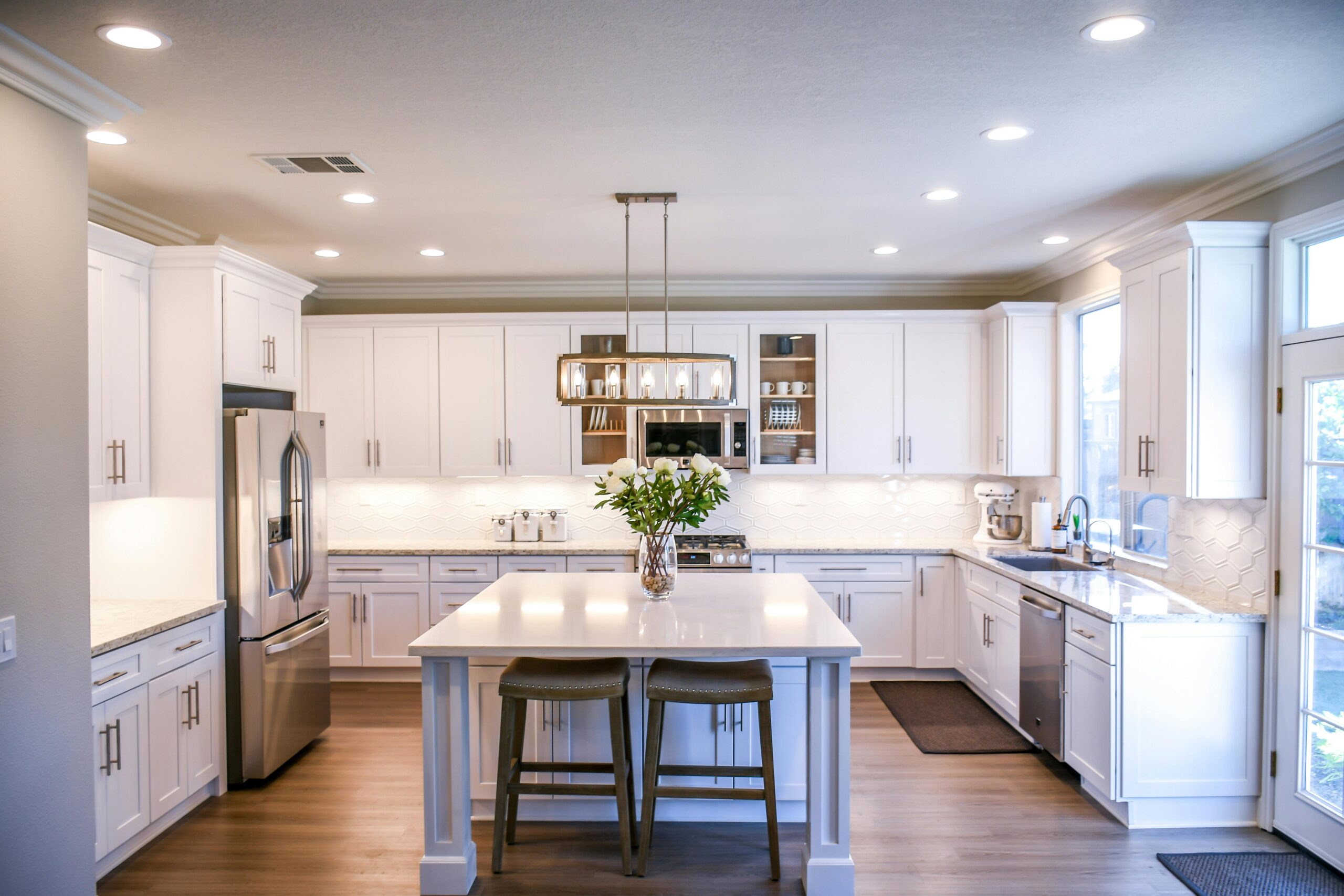a clean kitchen